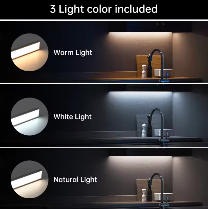GlowGrip™ – Cordless LED Light with Smart Sensor & No-Drill Mount