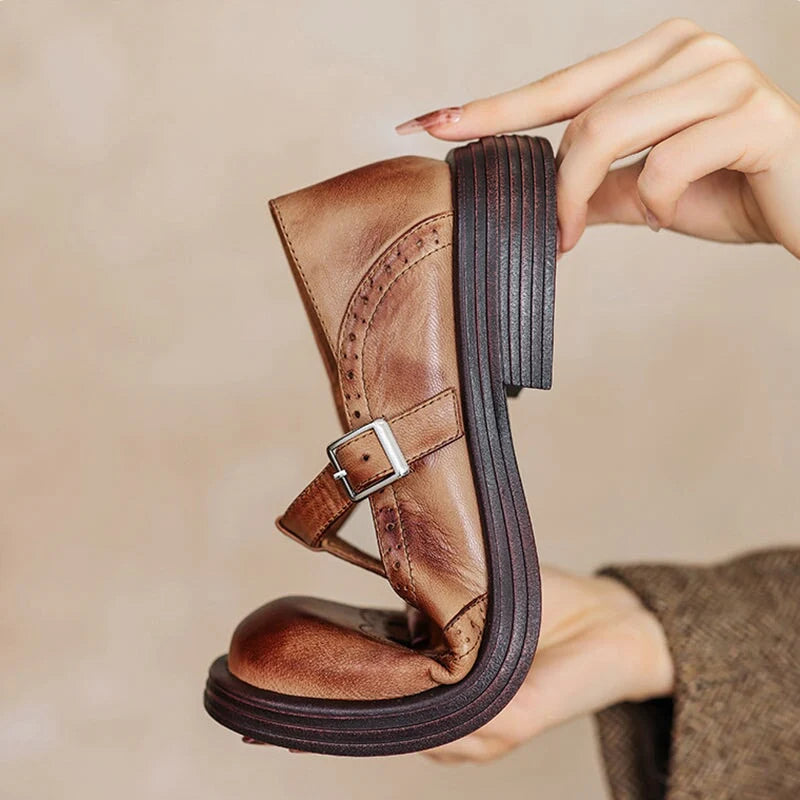 CLARA | ELEGANT MARY JANES MADE OF PURE LEATHER