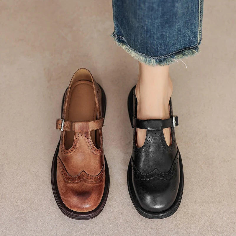 CLARA | ELEGANT MARY JANES MADE OF PURE LEATHER