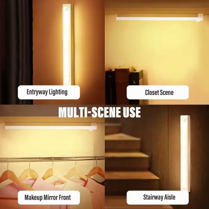 GlowGrip™ – Cordless LED Light with Smart Sensor & No-Drill Mount