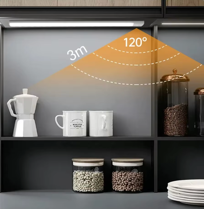 GlowGrip™ – Cordless LED Light with Smart Sensor & No-Drill Mount