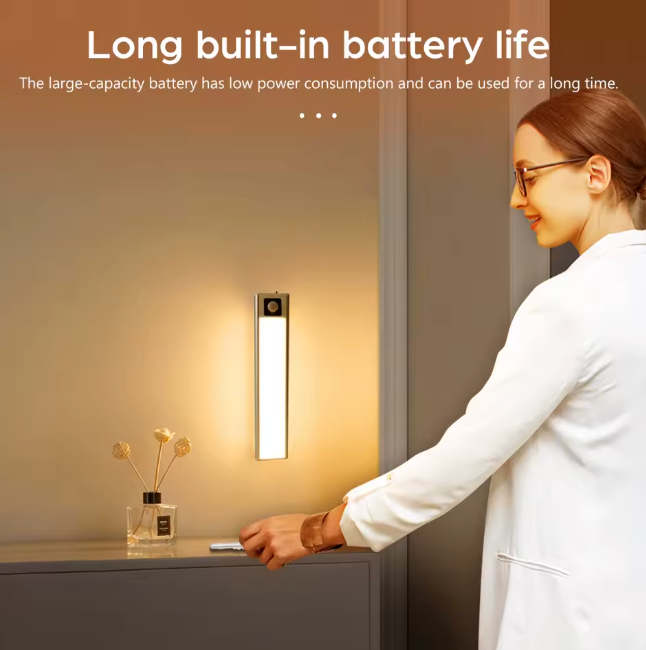 GlowGrip™ – Cordless LED Light with Smart Sensor & No-Drill Mount