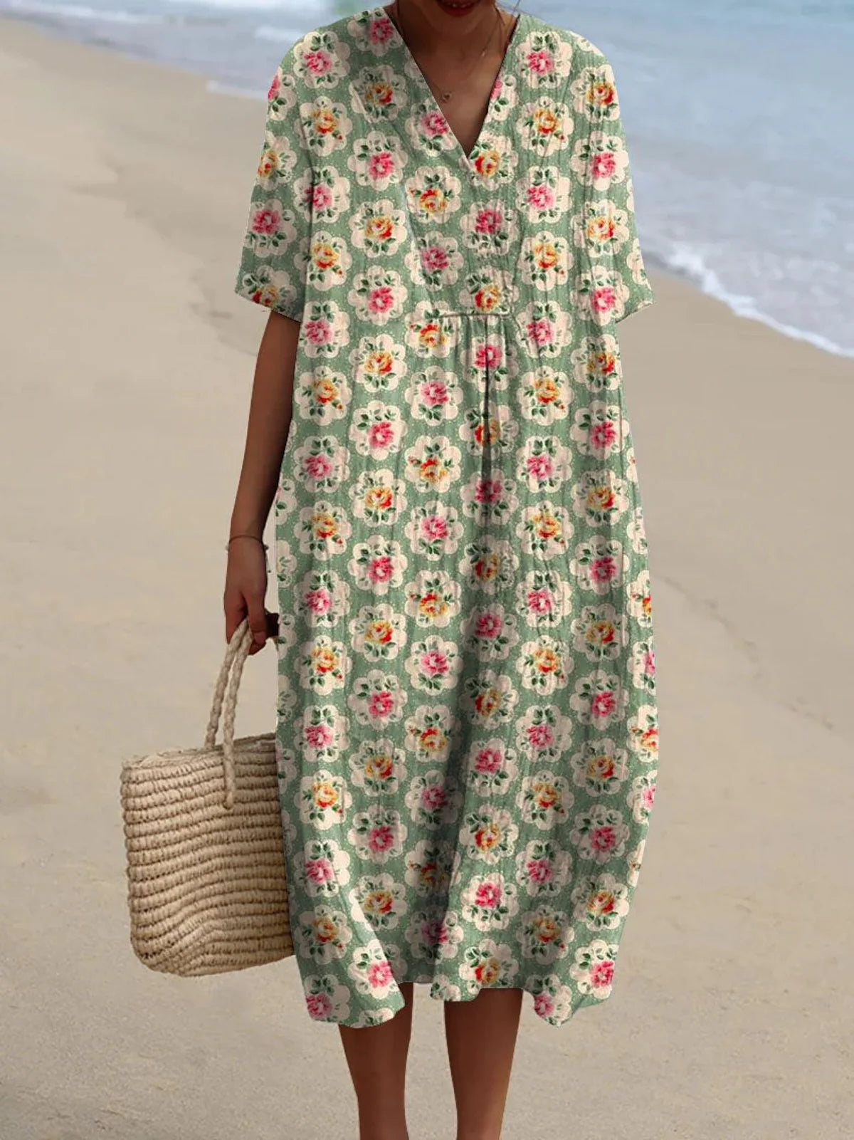 Sandra | Vintage Daisy Dress